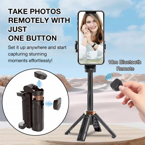 Multifunctional Mini Phone Selfie Stick