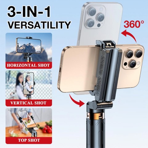 Multifunctional Mini Phone Selfie Stick