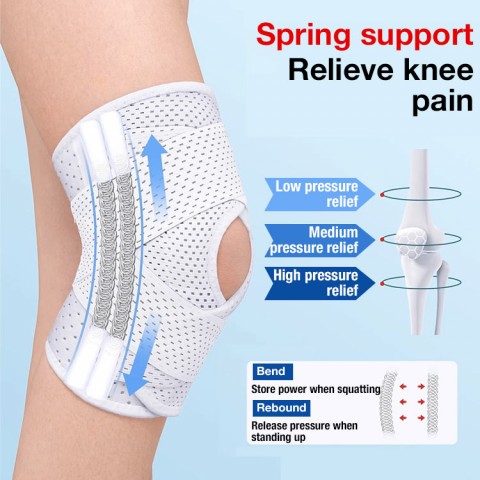 Thin meniscus knee pads