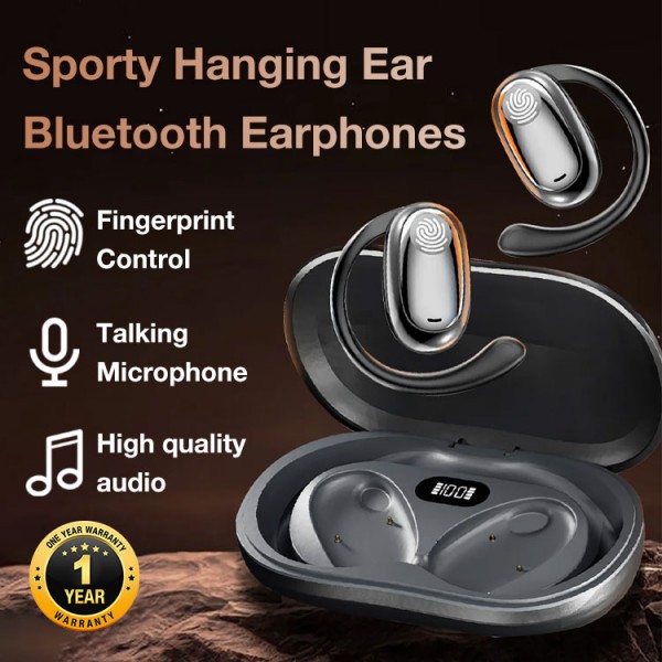 Sporty Hanging Ear Bluetooth Earphones..