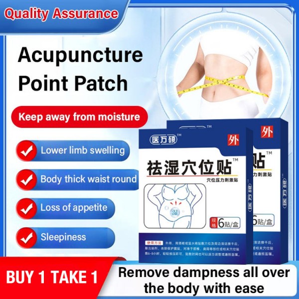 Dehumidification acupoint patch..