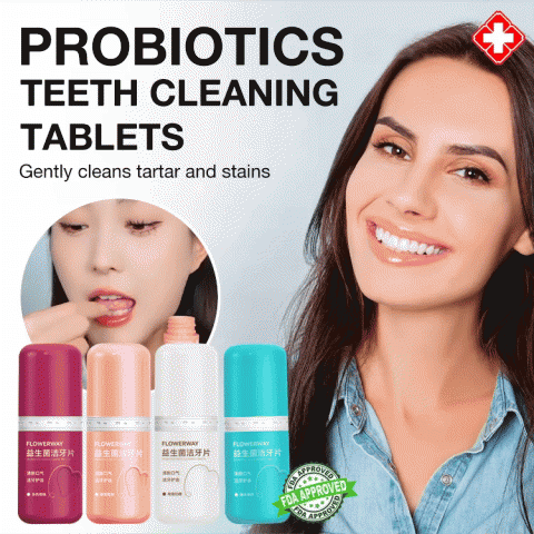 Probiotics Teeth Cleaning Tablets