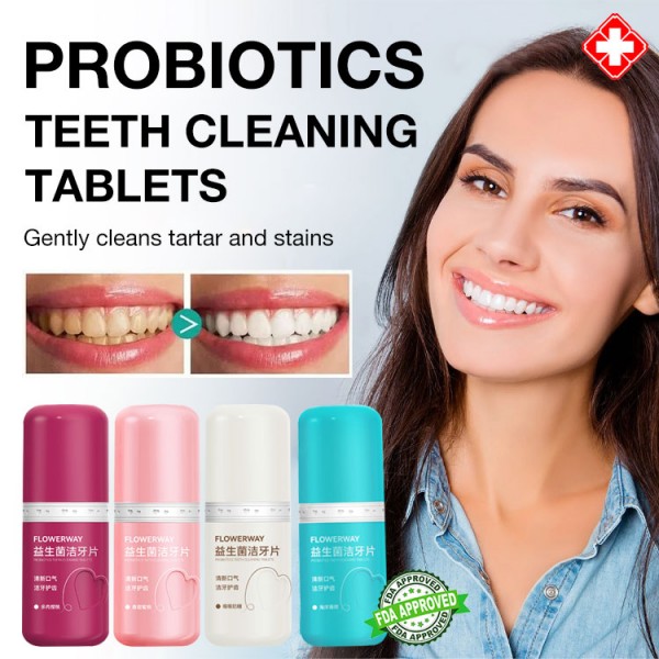 Probiotics Teeth Cleaning Tablets..