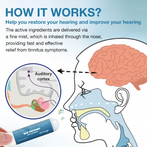 Instant Tinnitus Relief Nasal Inhaler