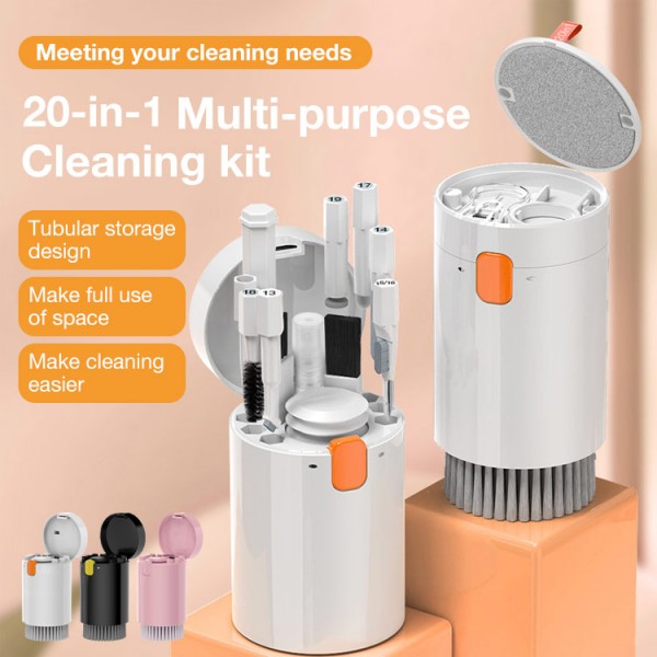 20-in-1 multi-purpose cleaning kit