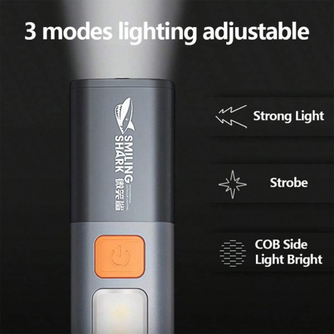 Portable COB Flashlight