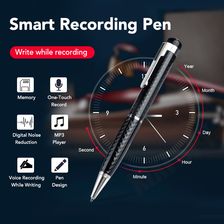 Smart Recording Pen for Lectures Meetings Classes, Audio Recording ...