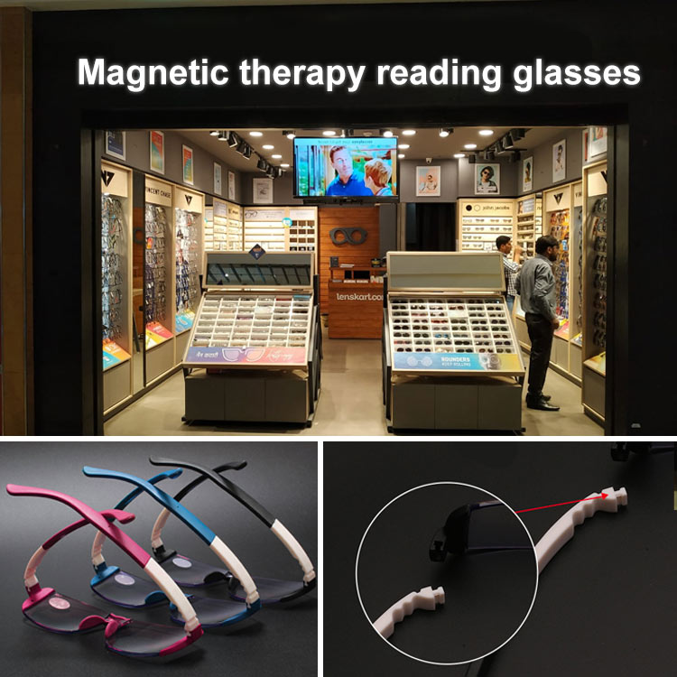2024 New Year Promo - Instant discount of 600 pesos - New Magnetic Therapy Reading Glasses -One Year Warranty-Free glasses case and glasses cloth