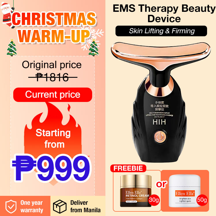 Christmas warm-up-100% legit,one year warranty-Skin Lifting & Firming Massage Wrinkle Remove V Face Therapy Beauty Device-Buy Now Get Free Matching Cream